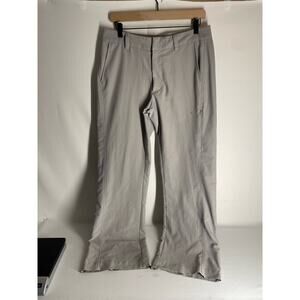 Patagonia Women's Pants Size 10 Gray Pockets Bootcut Zip Pocket Nylon Blend